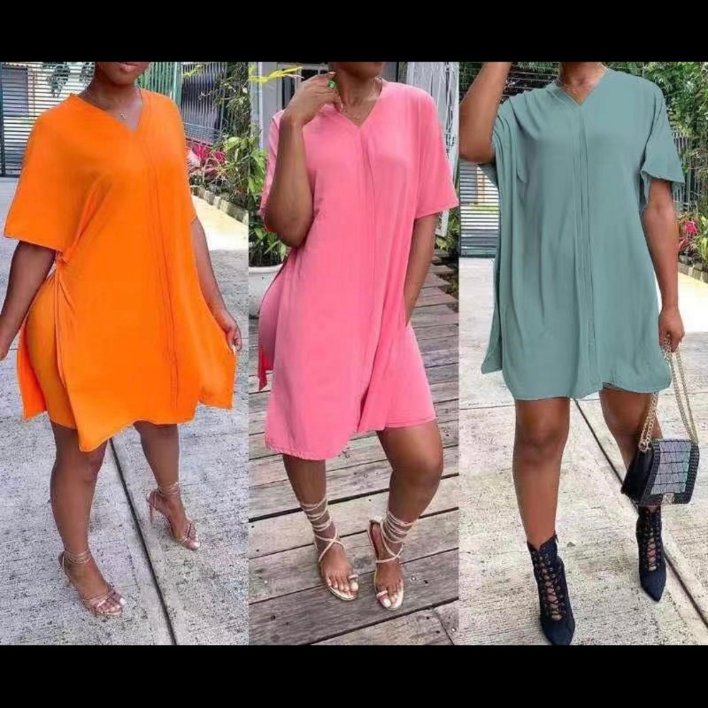 Sage Gray Tunic & Biker Short Set